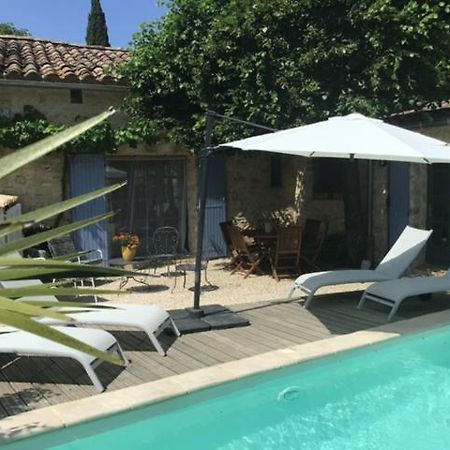 Maison De Plain Pied Pour 4 Pers Piscine Lussan Lussan  Kültér fotó