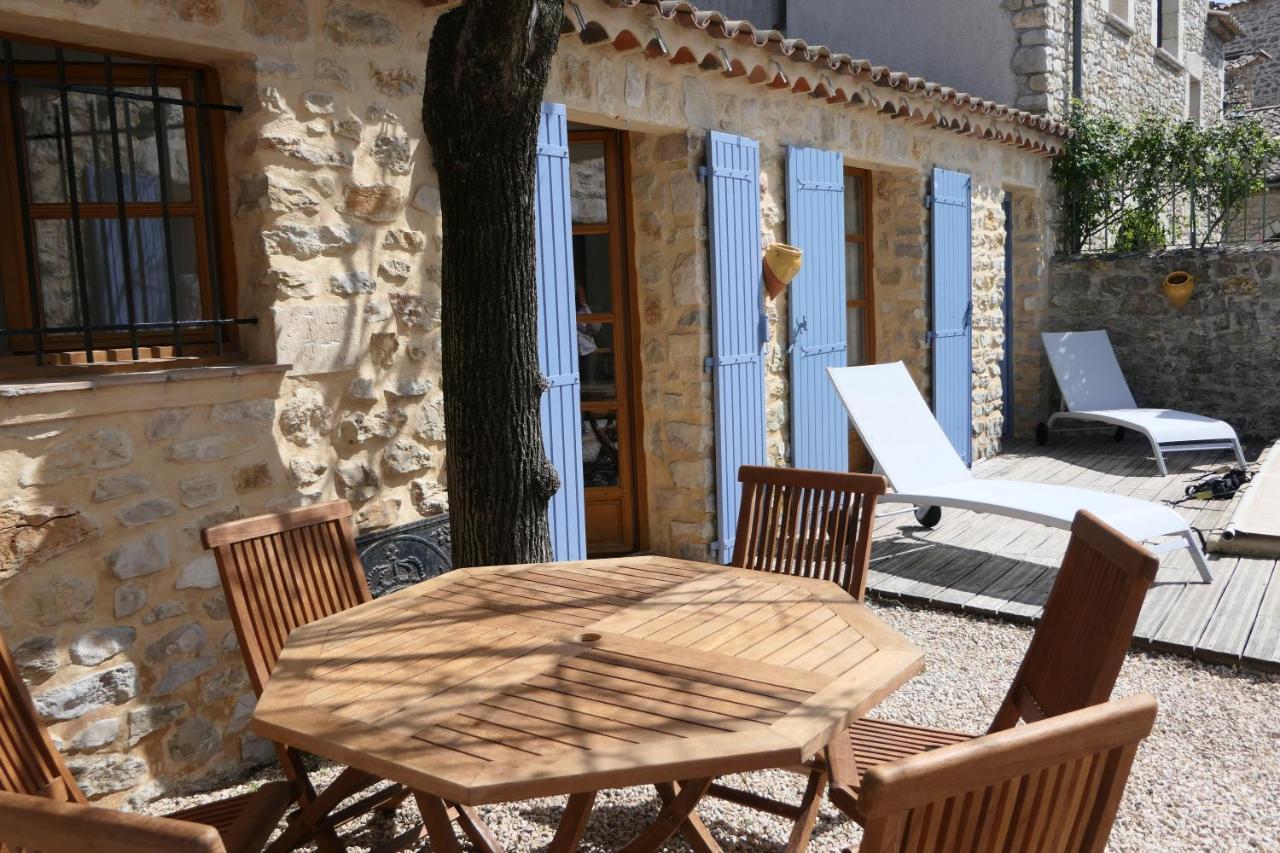 Maison De Plain Pied Pour 4 Pers Piscine Lussan Lussan  Kültér fotó