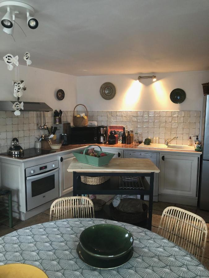 Maison De Plain Pied Pour 4 Pers Piscine Lussan Lussan  Kültér fotó